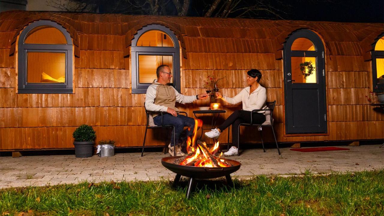 Auszeitgarten - Urlaub Im Tinyhaus Im Herzen Von Oberschwaben Aulendorf Extérieur photo