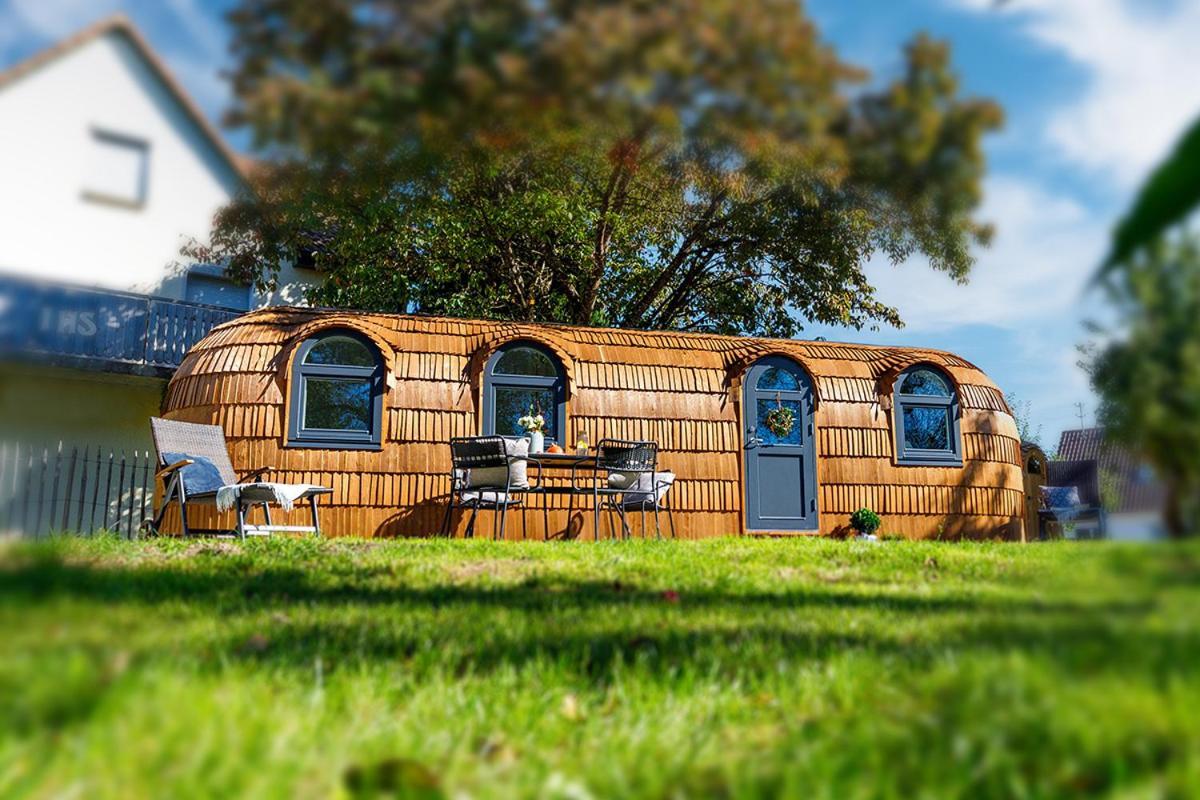 Auszeitgarten - Urlaub Im Tinyhaus Im Herzen Von Oberschwaben Aulendorf Extérieur photo